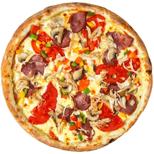 Delicious Vegetables Italian Pizza