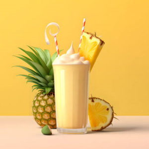 Pine Apple Milk Shake